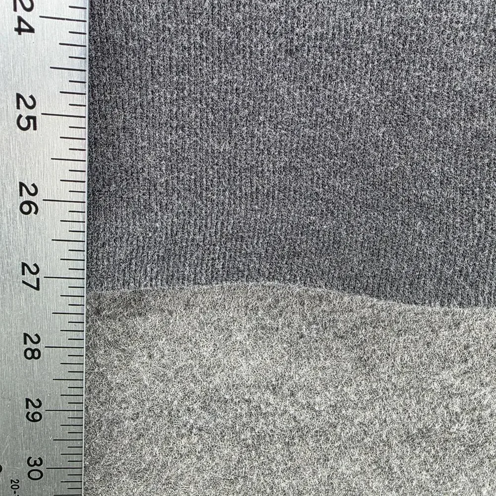 Polo Ralph Lauren Sweater Mens XL Gray Mock Neck 1/4 Zip Pullover Pony Logo